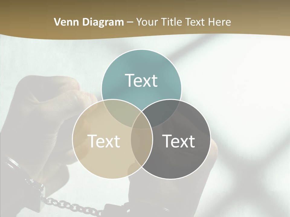 Per On Conference Table PowerPoint Template