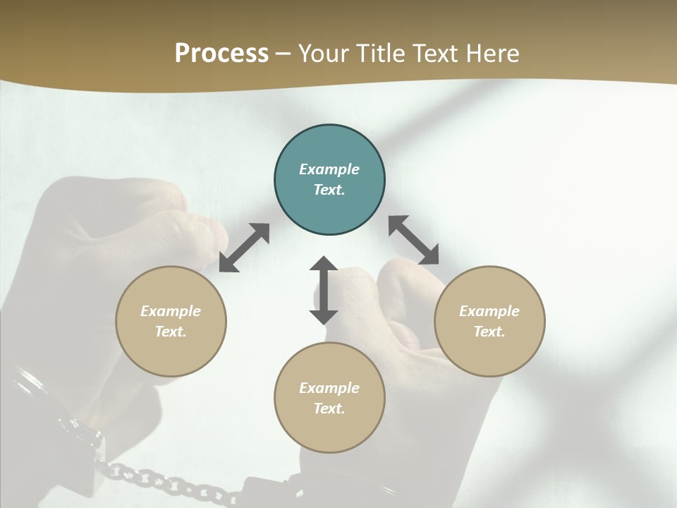Per On Conference Table PowerPoint Template