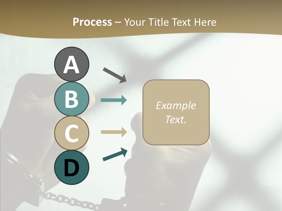 Per On Conference Table PowerPoint Template