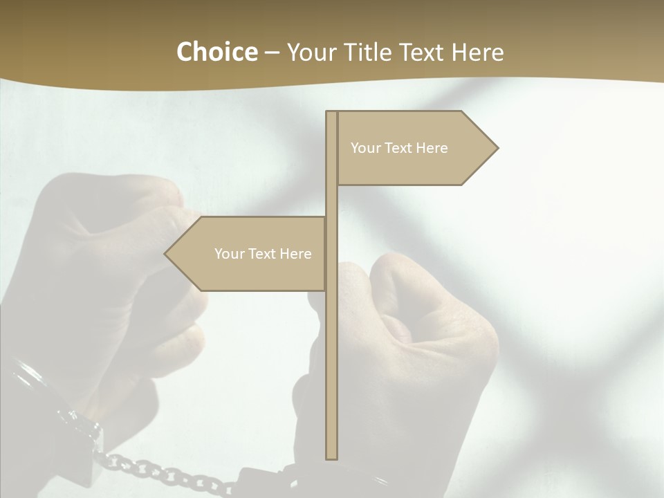 Per On Conference Table PowerPoint Template