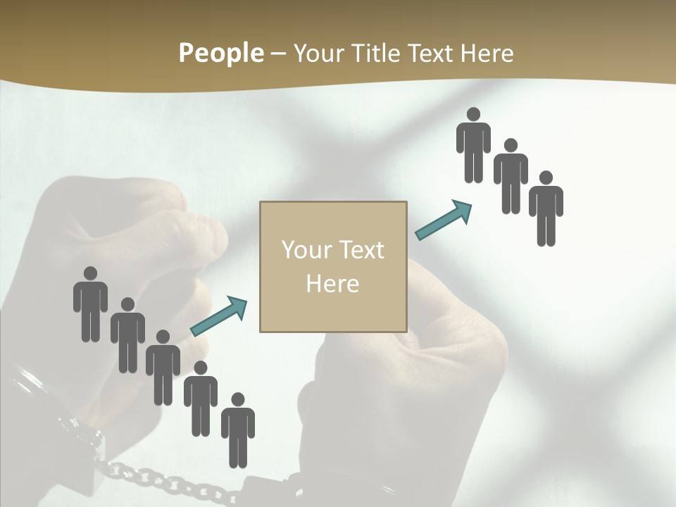 Per On Conference Table PowerPoint Template