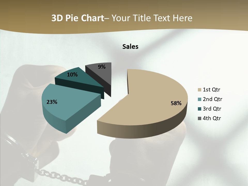Per On Conference Table PowerPoint Template