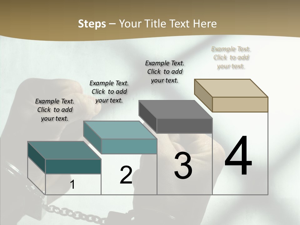 Per On Conference Table PowerPoint Template