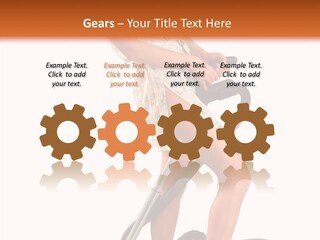 Pink Housework Concept PowerPoint Template