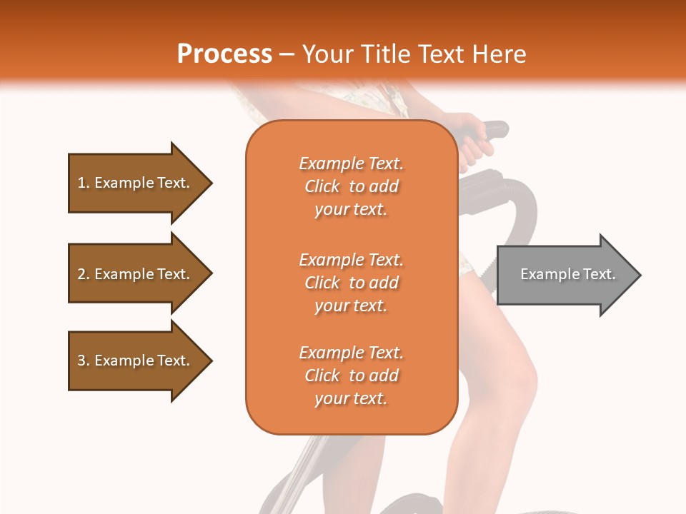 Pink Housework Concept PowerPoint Template