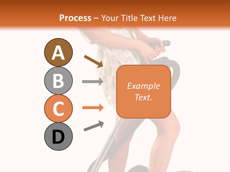Pink Housework Concept PowerPoint Template