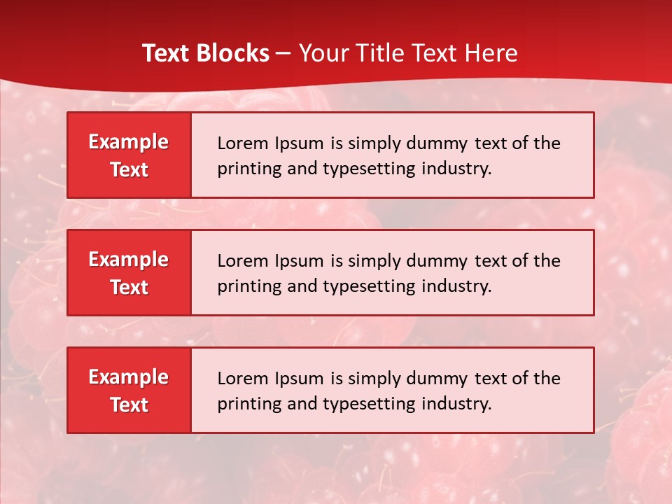 Life Sweet Fresh PowerPoint Template