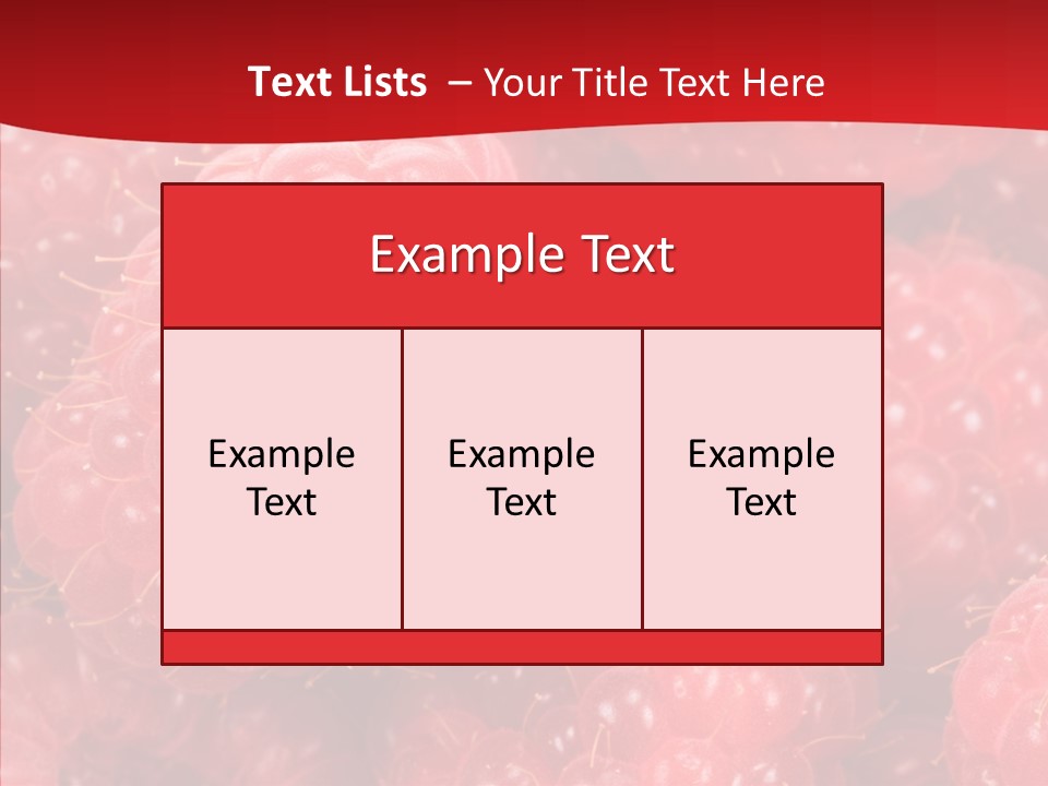 Life Sweet Fresh PowerPoint Template