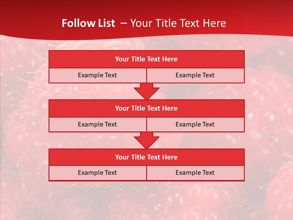Life Sweet Fresh PowerPoint Template