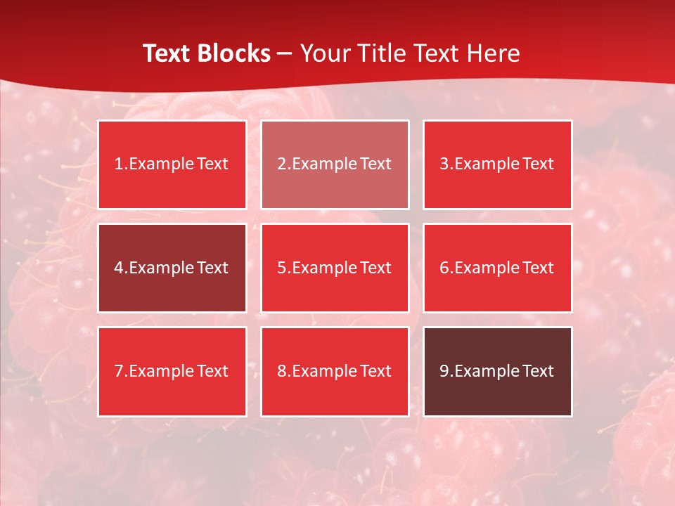 Life Sweet Fresh PowerPoint Template