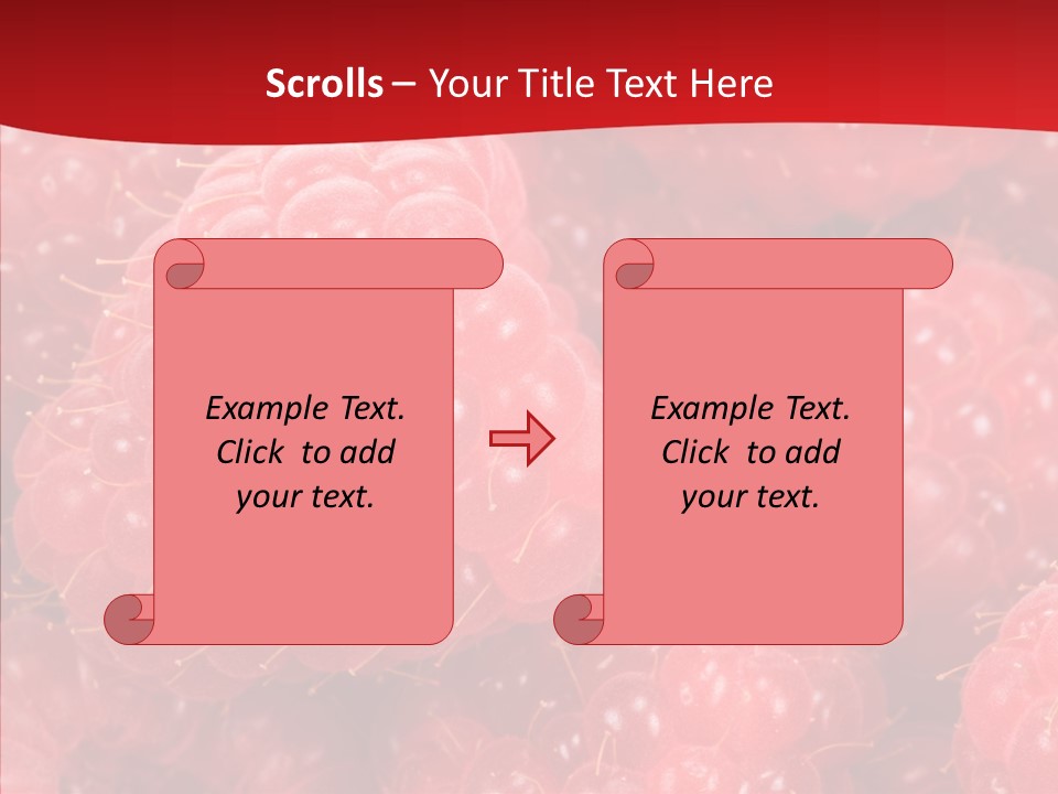 Life Sweet Fresh PowerPoint Template