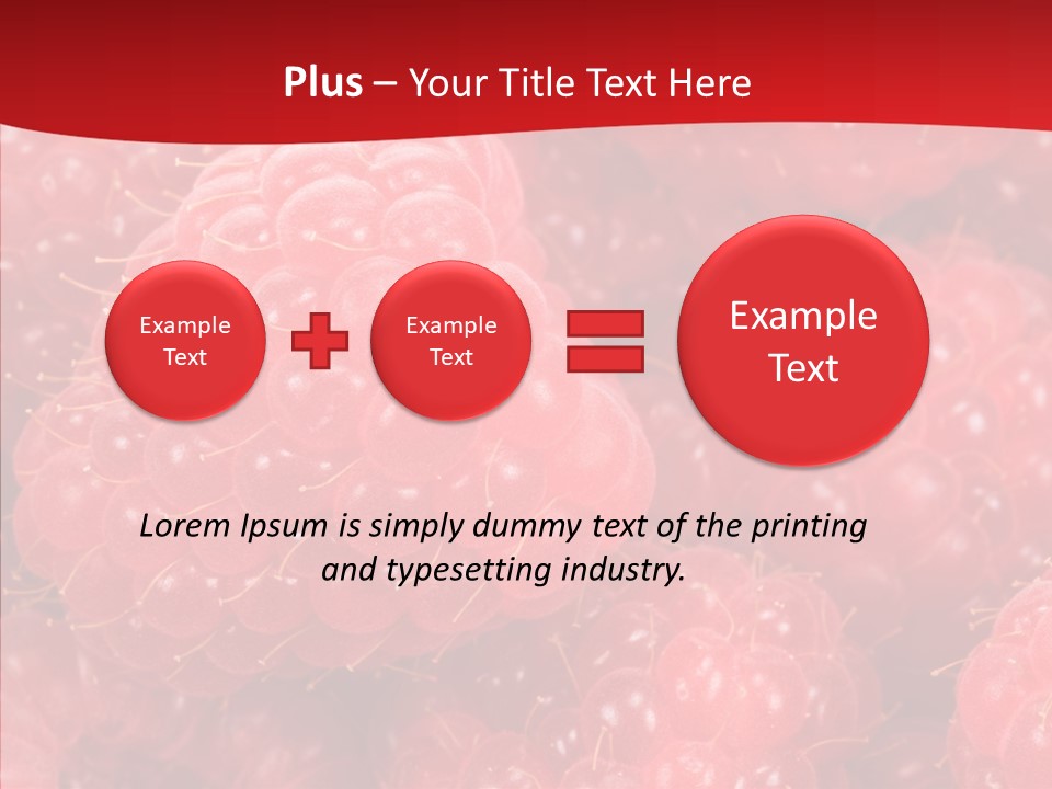 Life Sweet Fresh PowerPoint Template