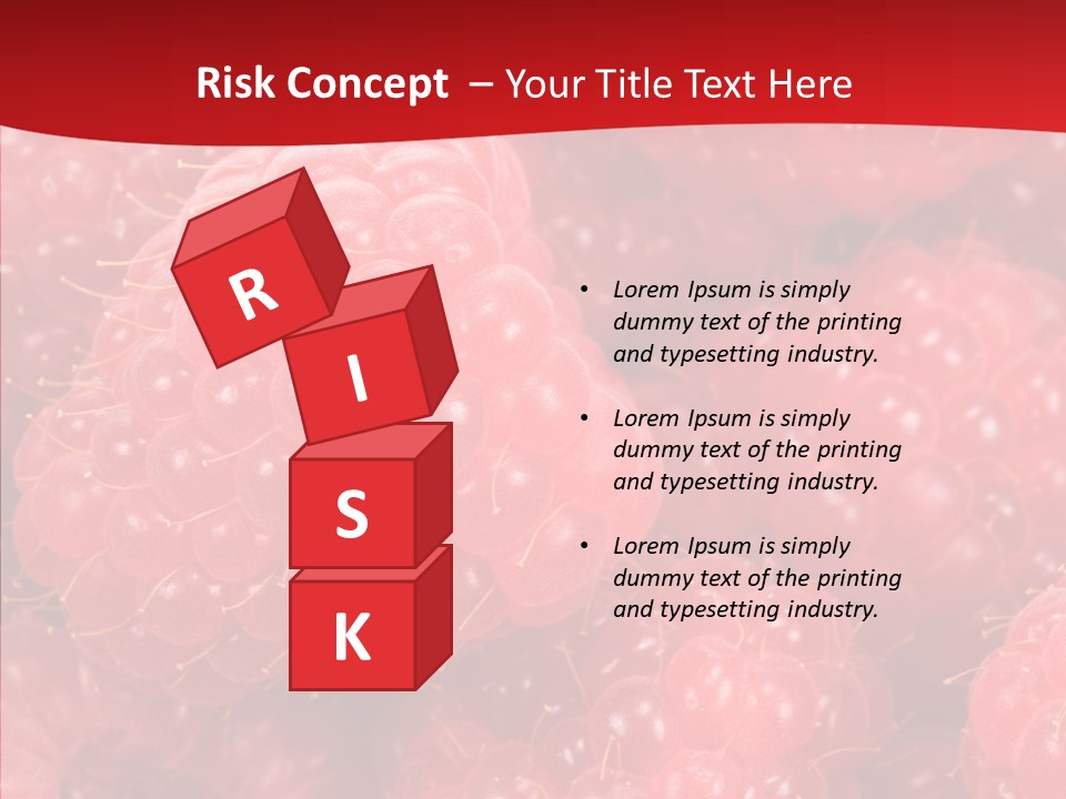 Life Sweet Fresh PowerPoint Template