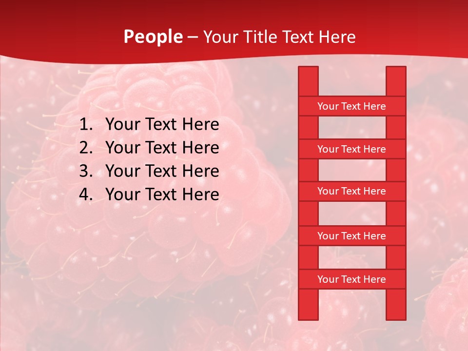 Life Sweet Fresh PowerPoint Template