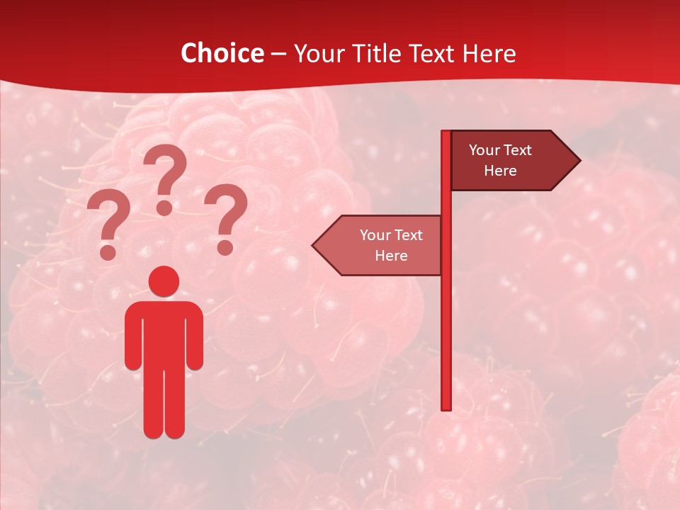 Life Sweet Fresh PowerPoint Template