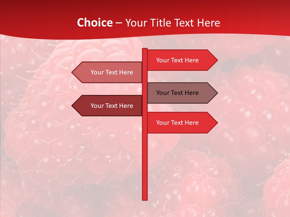 Life Sweet Fresh PowerPoint Template