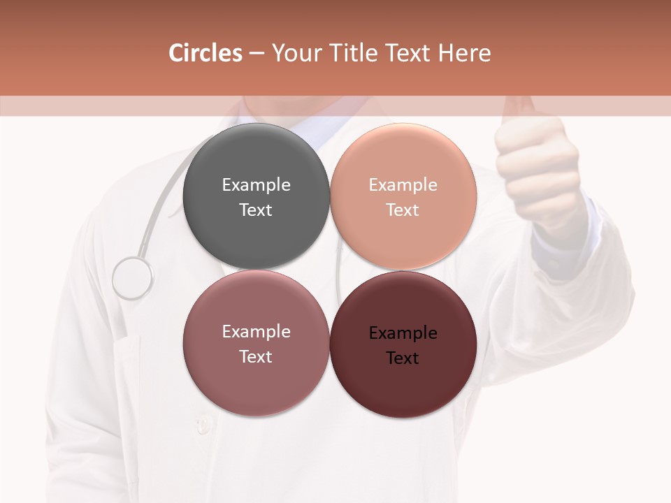 Apparatus Cheerful Hand PowerPoint Template