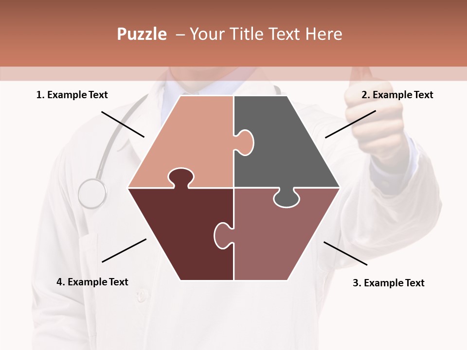 Apparatus Cheerful Hand PowerPoint Template