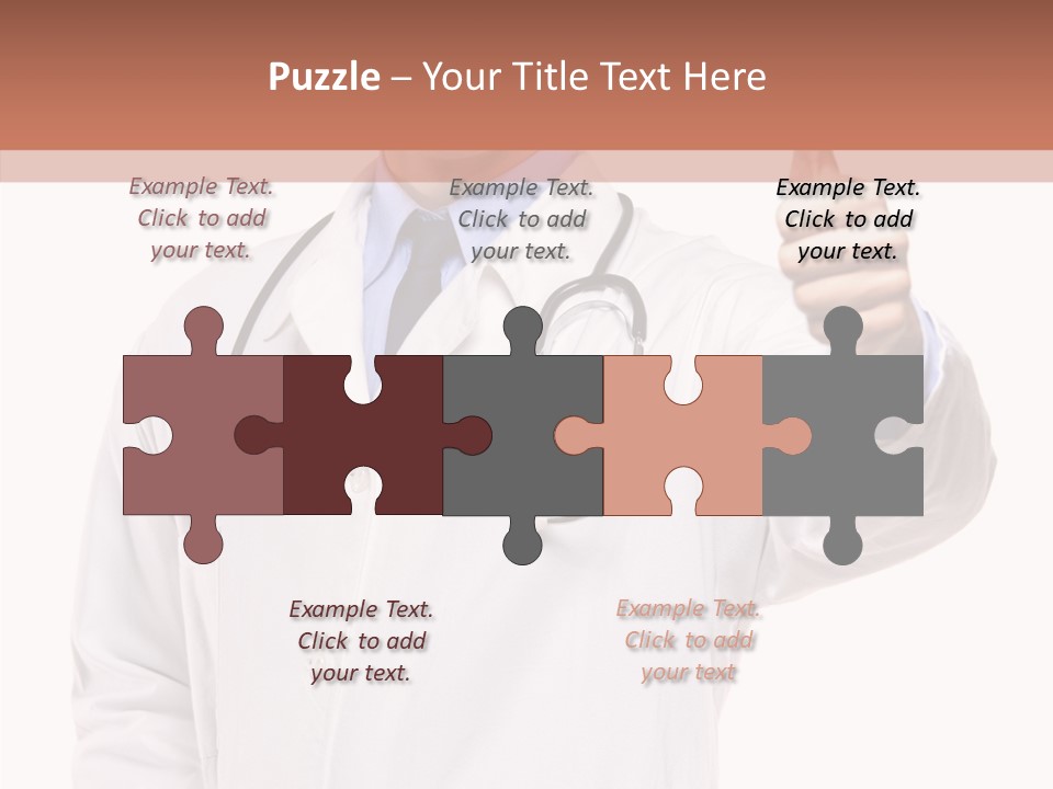 Apparatus Cheerful Hand PowerPoint Template