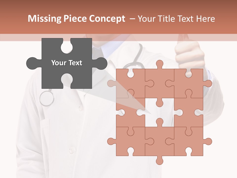 Apparatus Cheerful Hand PowerPoint Template