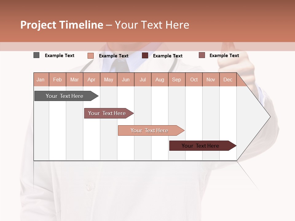 Apparatus Cheerful Hand PowerPoint Template