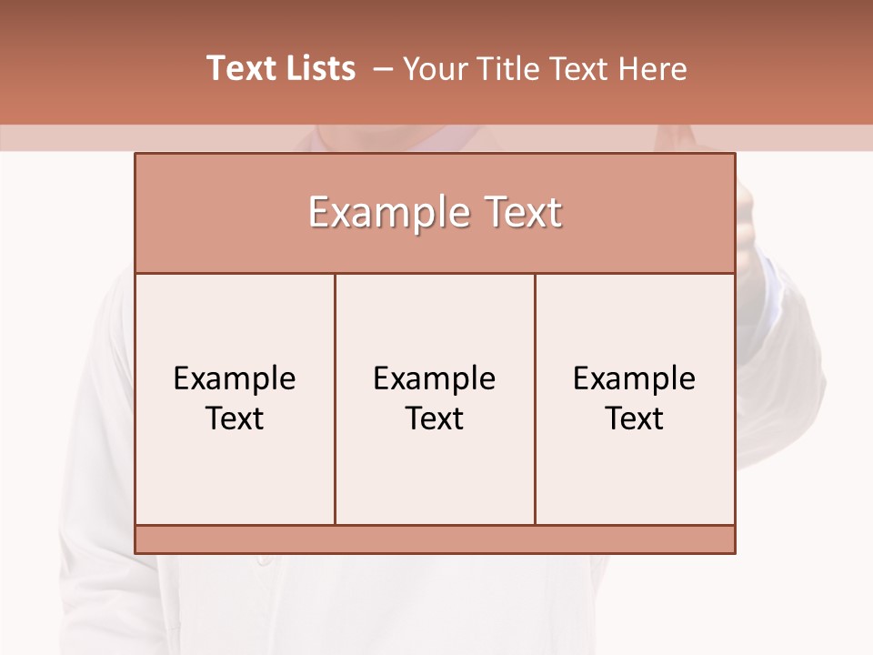 Apparatus Cheerful Hand PowerPoint Template