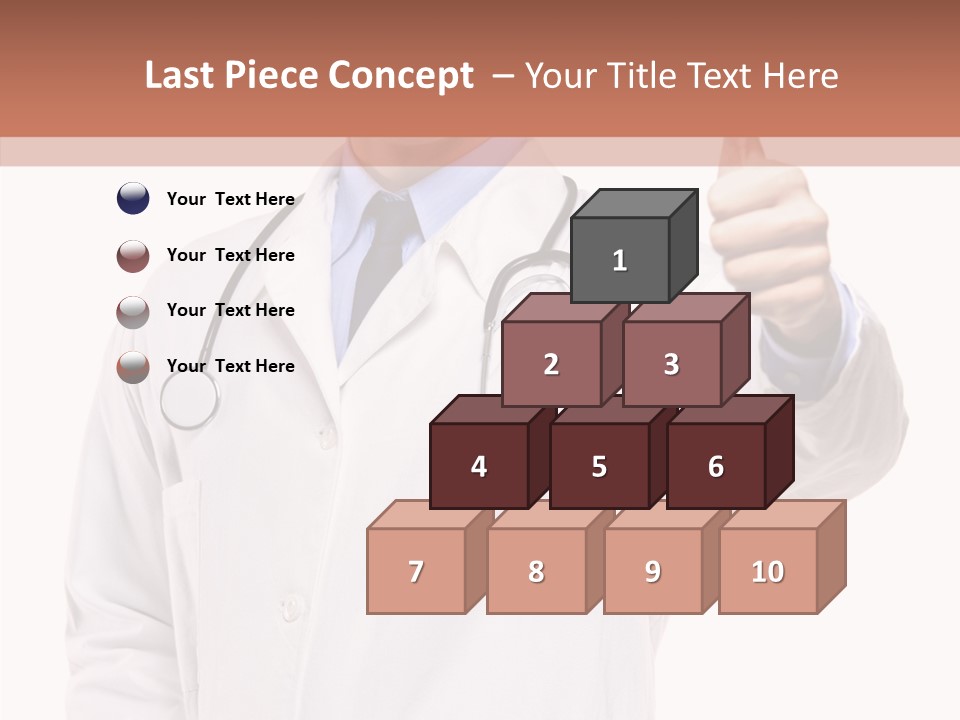 Apparatus Cheerful Hand PowerPoint Template