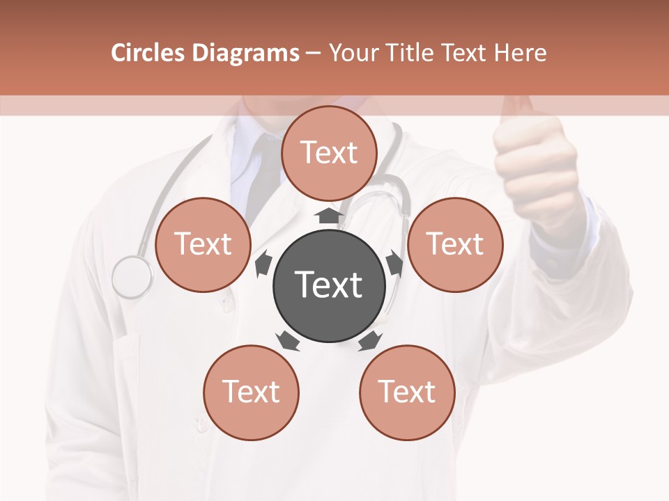 Apparatus Cheerful Hand PowerPoint Template