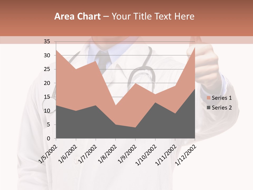 Apparatus Cheerful Hand PowerPoint Template