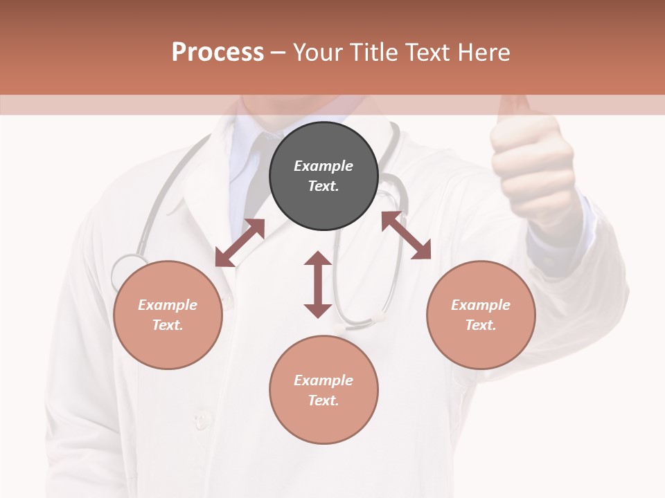 Apparatus Cheerful Hand PowerPoint Template