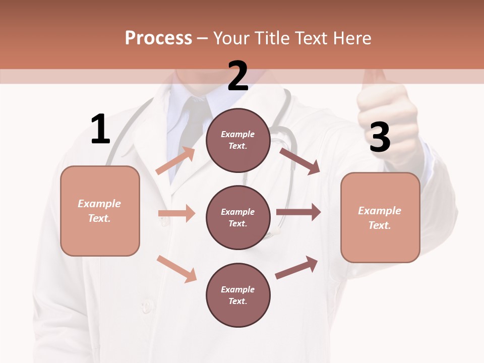 Apparatus Cheerful Hand PowerPoint Template