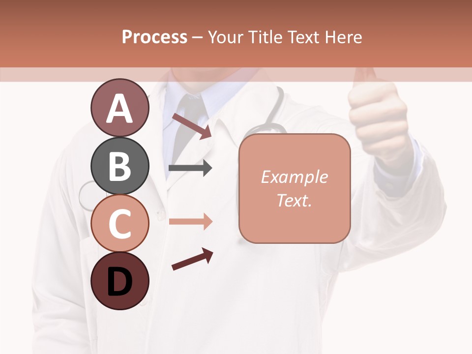 Apparatus Cheerful Hand PowerPoint Template