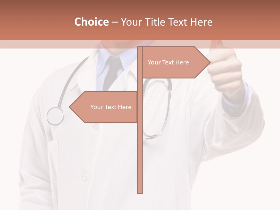 Apparatus Cheerful Hand PowerPoint Template