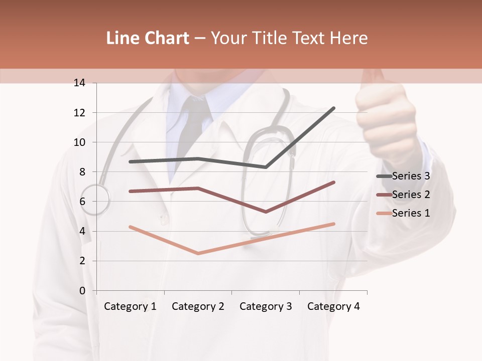 Apparatus Cheerful Hand PowerPoint Template
