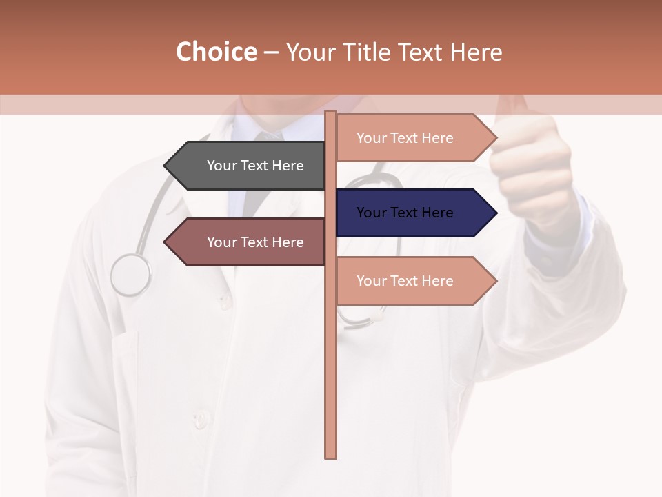 Apparatus Cheerful Hand PowerPoint Template