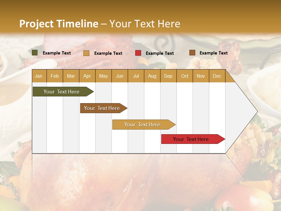 Seasonal Plenty Salad PowerPoint Template