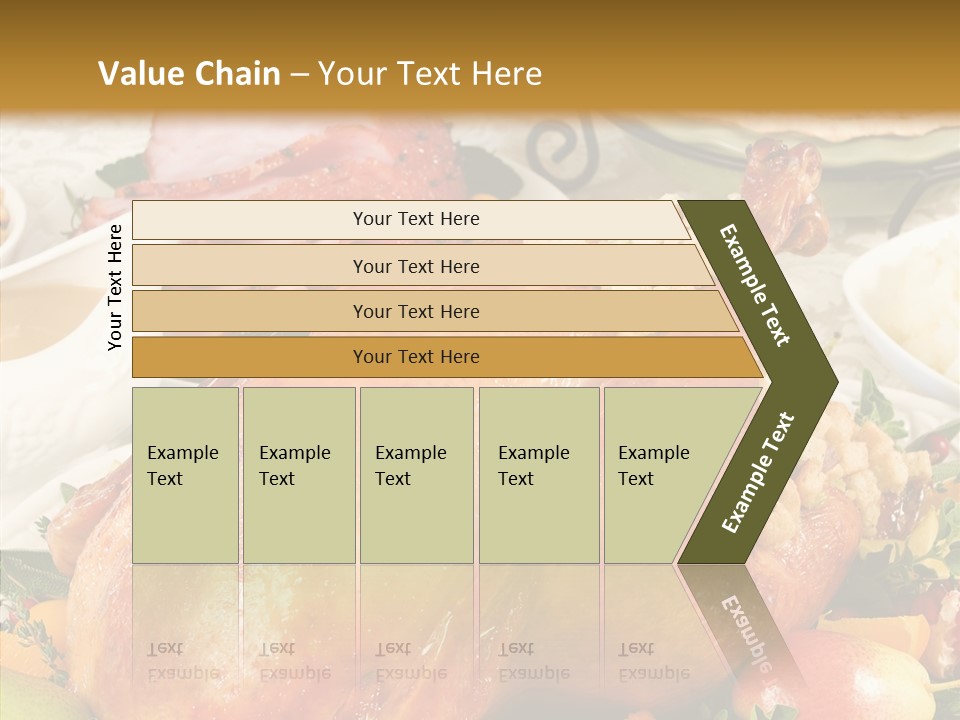 Seasonal Plenty Salad PowerPoint Template