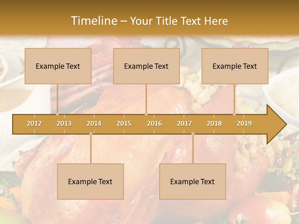 Seasonal Plenty Salad PowerPoint Template