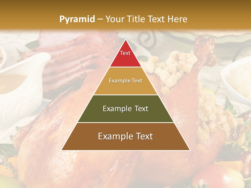 Seasonal Plenty Salad PowerPoint Template