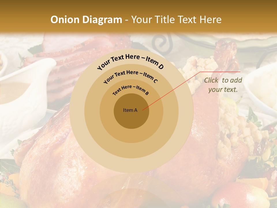 Seasonal Plenty Salad PowerPoint Template