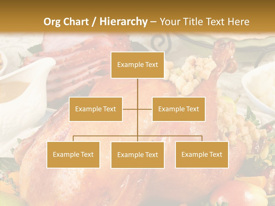 Seasonal Plenty Salad PowerPoint Template
