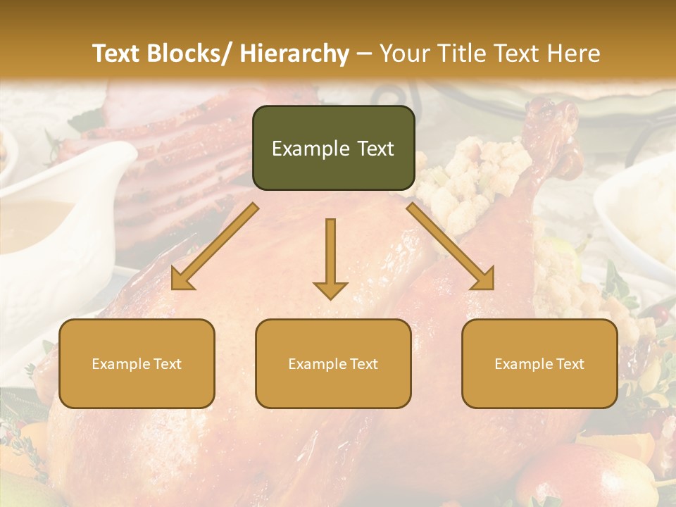 Seasonal Plenty Salad PowerPoint Template