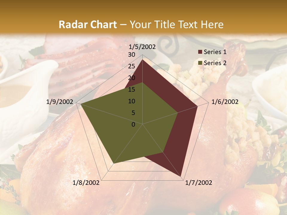 Seasonal Plenty Salad PowerPoint Template
