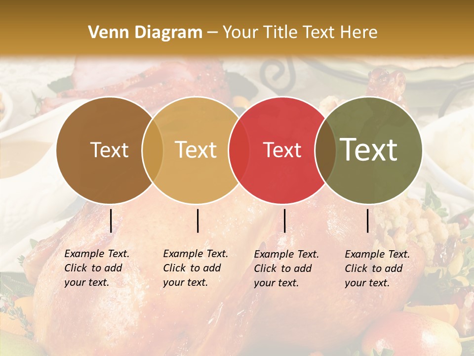 Seasonal Plenty Salad PowerPoint Template