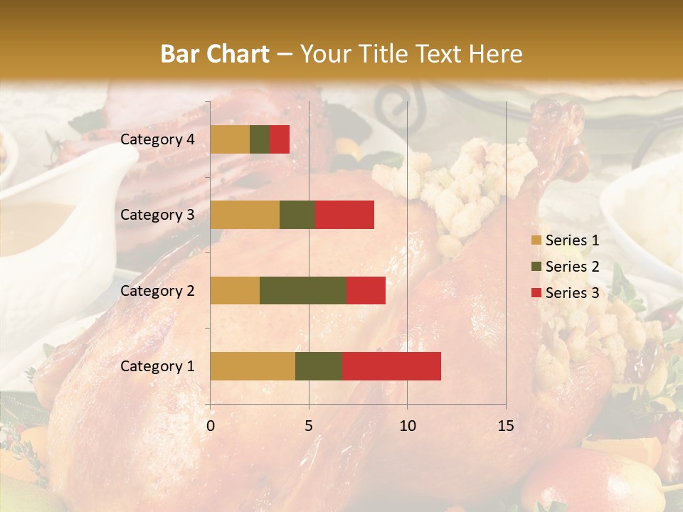 Seasonal Plenty Salad PowerPoint Template