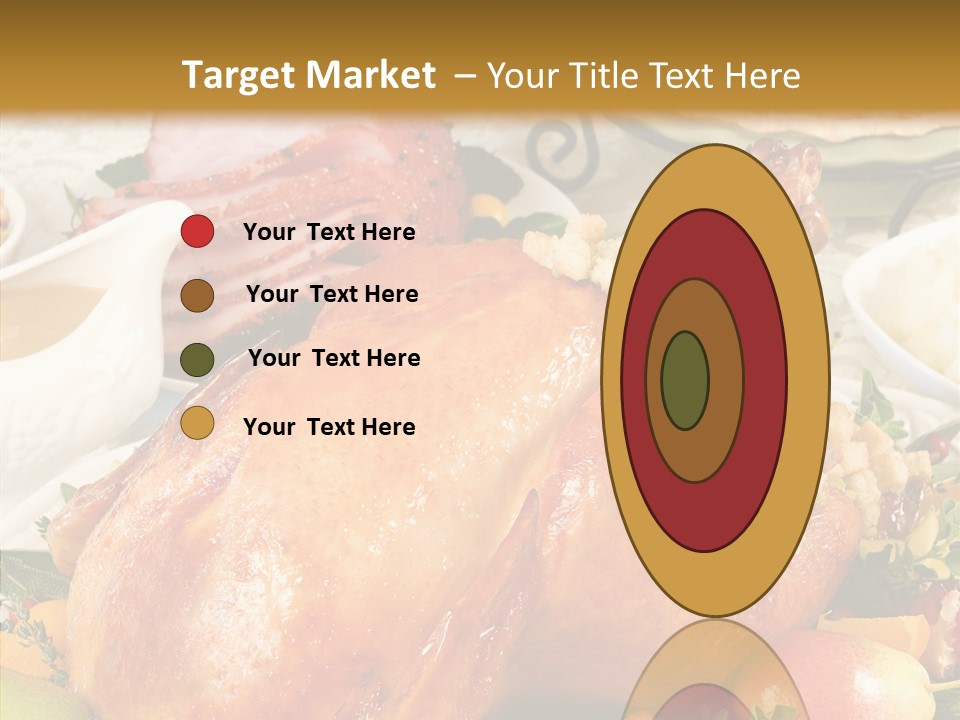 Seasonal Plenty Salad PowerPoint Template