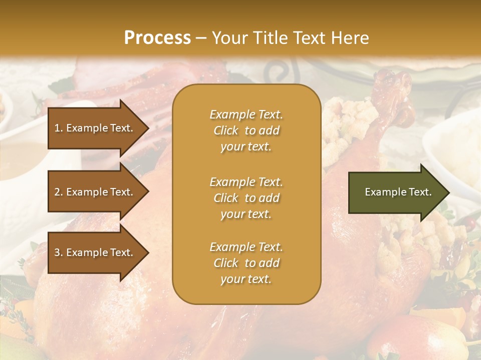 Seasonal Plenty Salad PowerPoint Template