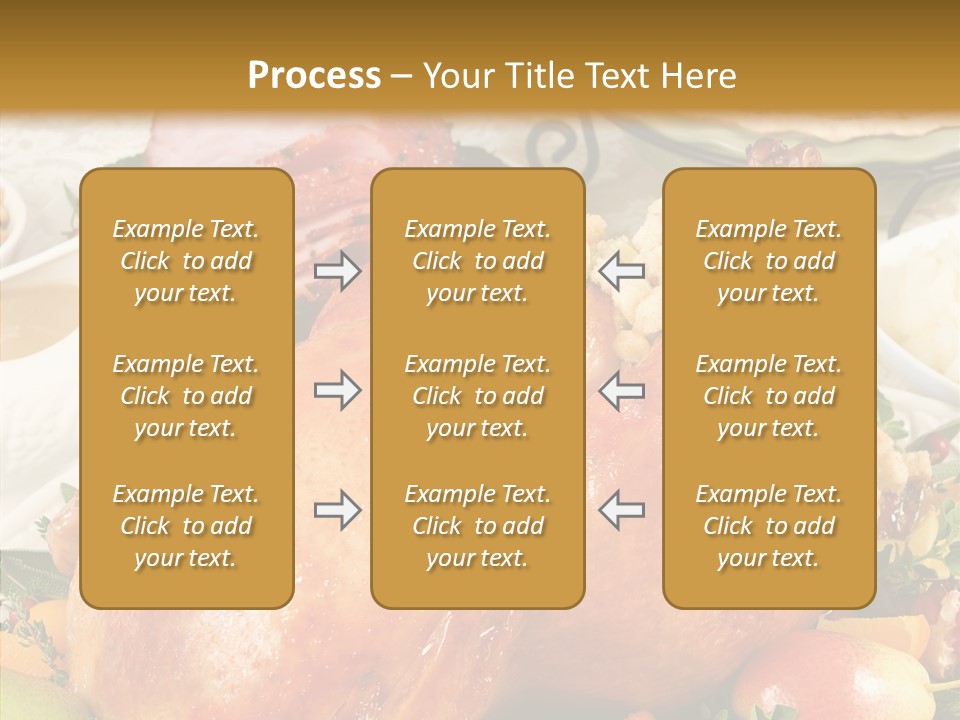 Seasonal Plenty Salad PowerPoint Template