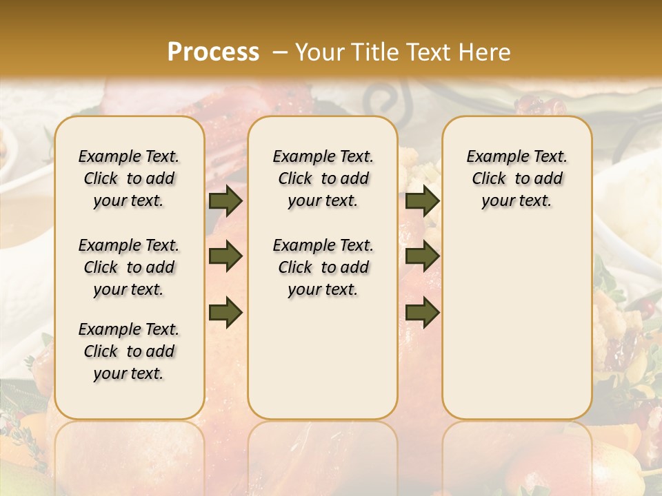 Seasonal Plenty Salad PowerPoint Template