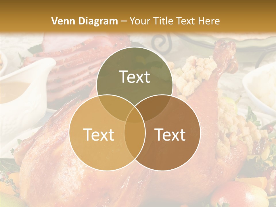 Seasonal Plenty Salad PowerPoint Template